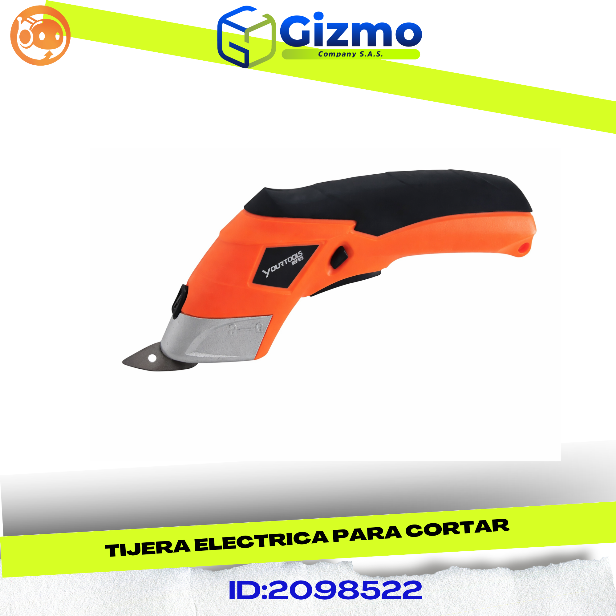 Tijera eléctrica para cortar ✂️